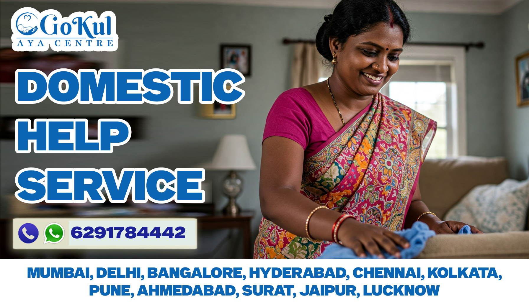 Best Home Maid Services at Gokul Aya Centre in Kolkata