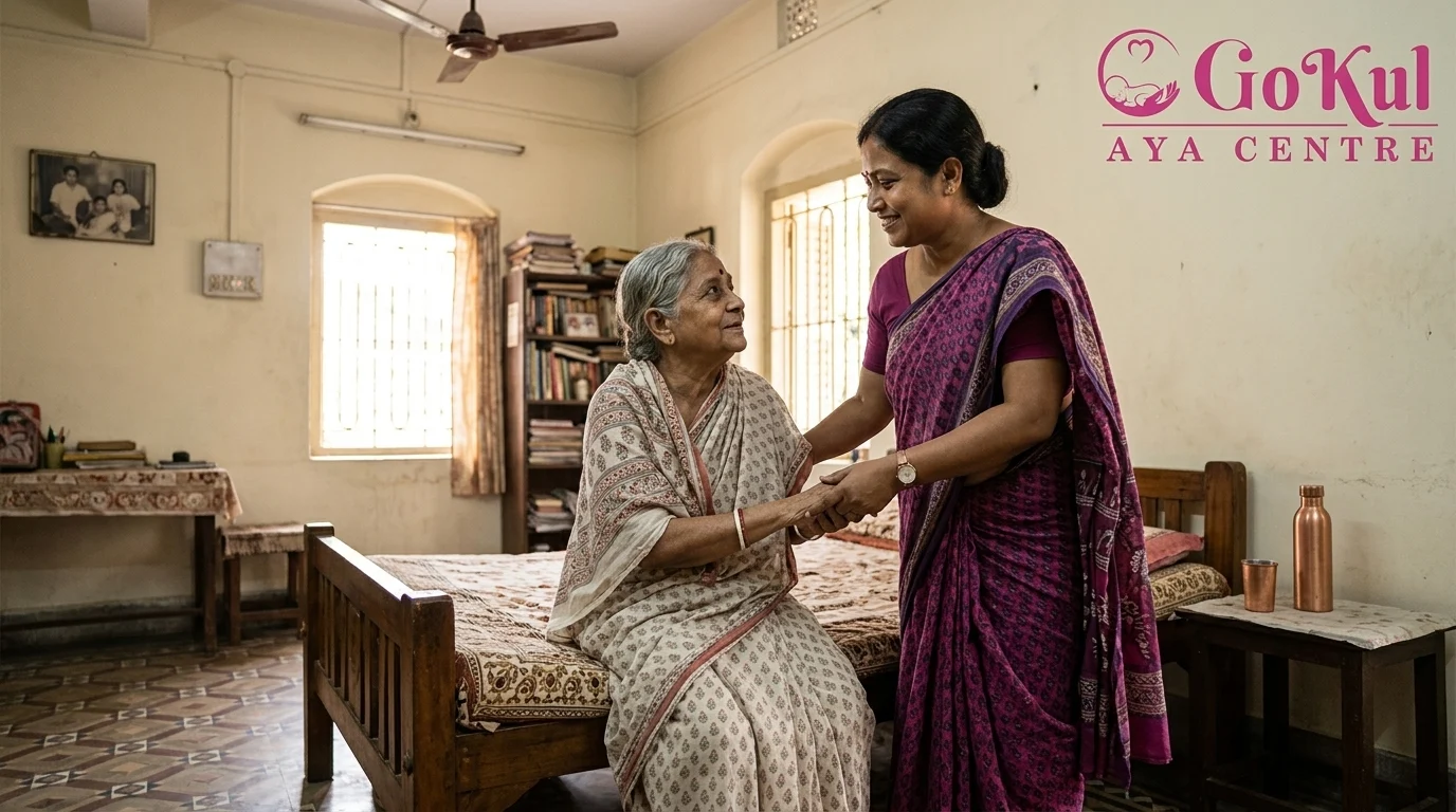 Aya centre in Nagerbazar, Kolkata – Gokul caregiver