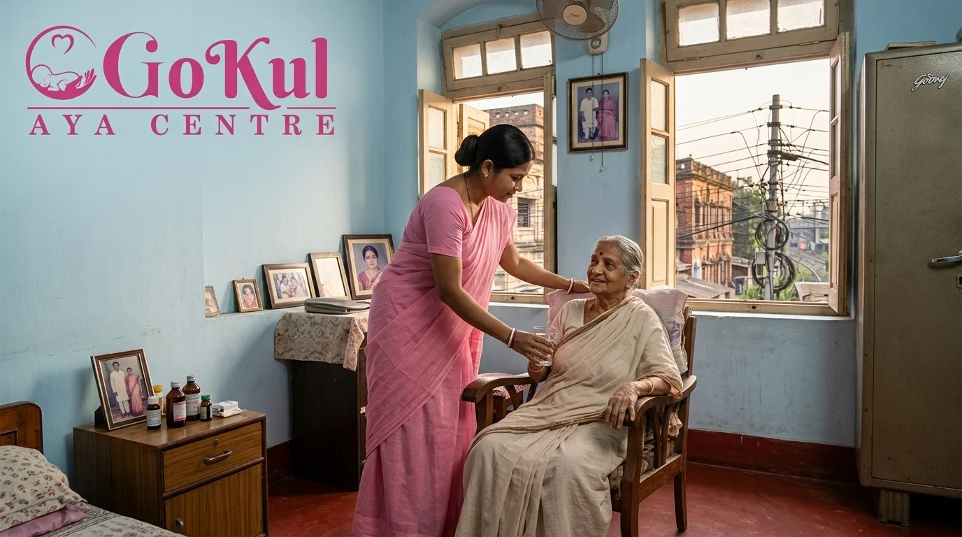 Aya centre in Ultadanga, Kolkata – Gokul caregiver