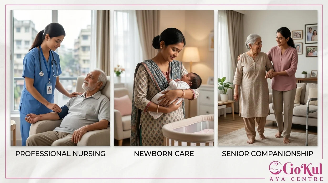 Home care services in Kolkata – nurse, baby and elder care