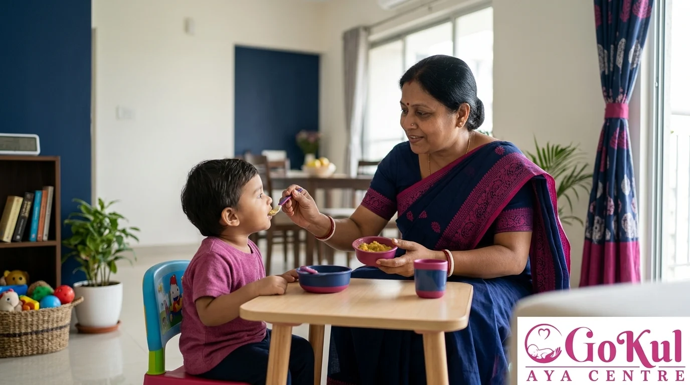 Reliable Nanny Services in Kolkata – Gokul Aya Centre